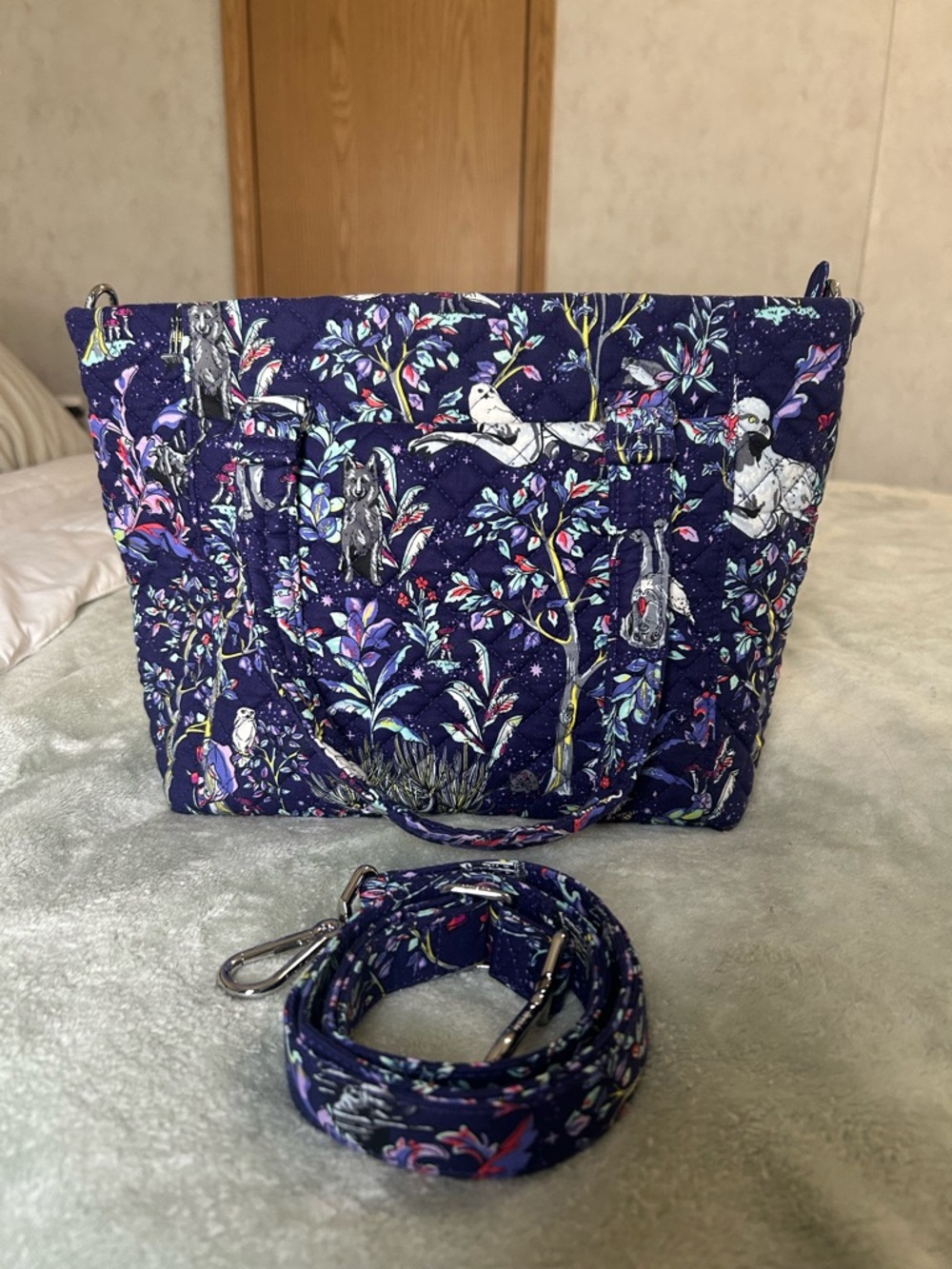 Vera Bradley Multi Strap Shoulder Bag- Harry Potter Forbidden Forest